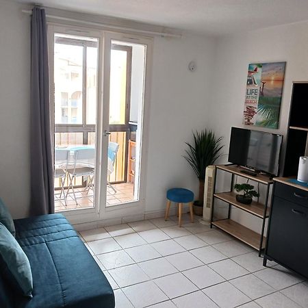 Appartement Vue Mer, Acces Direct Plage, Parking Privatif Le Barcares Ngoại thất bức ảnh
