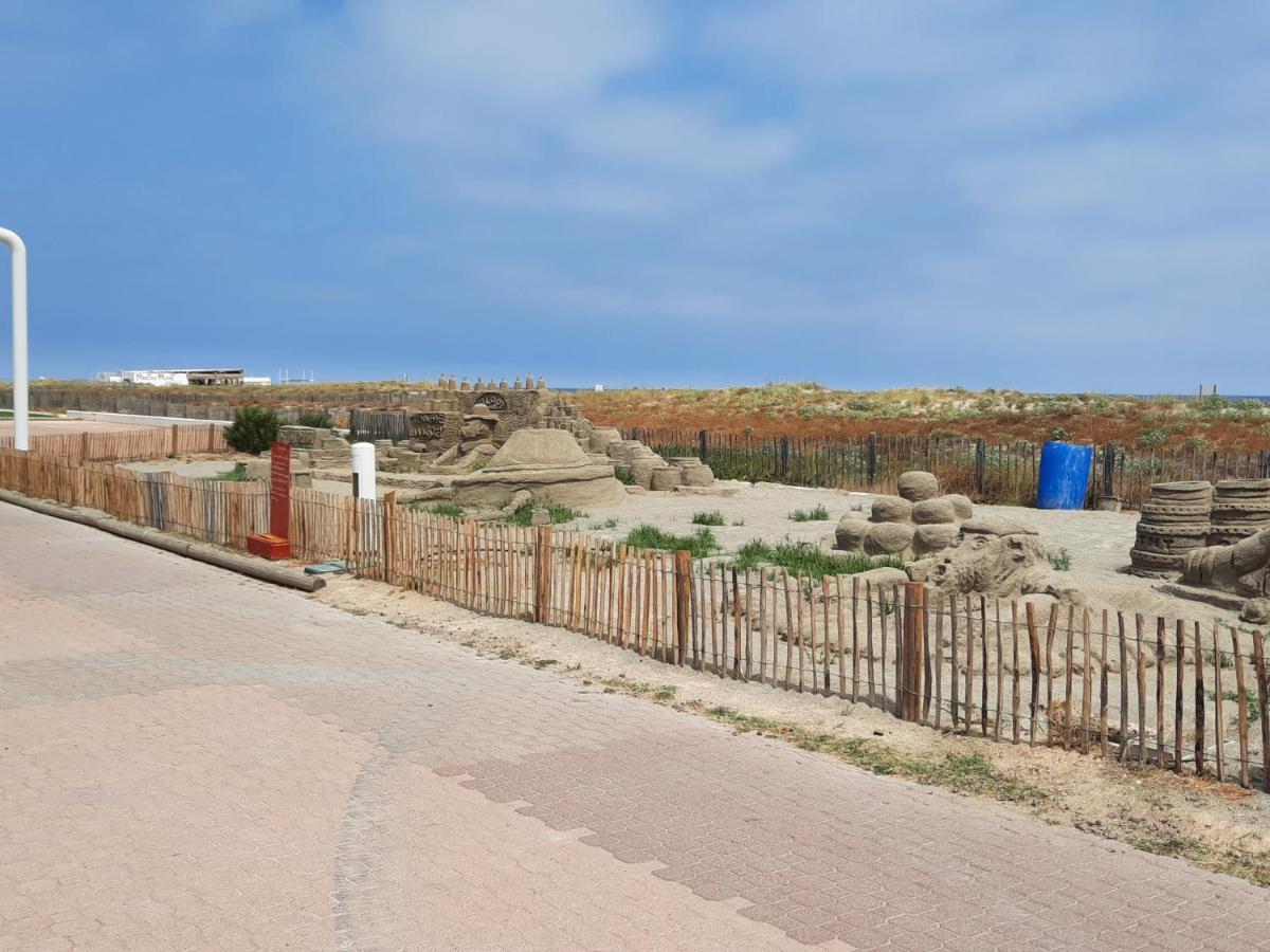 Appartement Vue Mer, Acces Direct Plage, Parking Privatif Le Barcares Ngoại thất bức ảnh