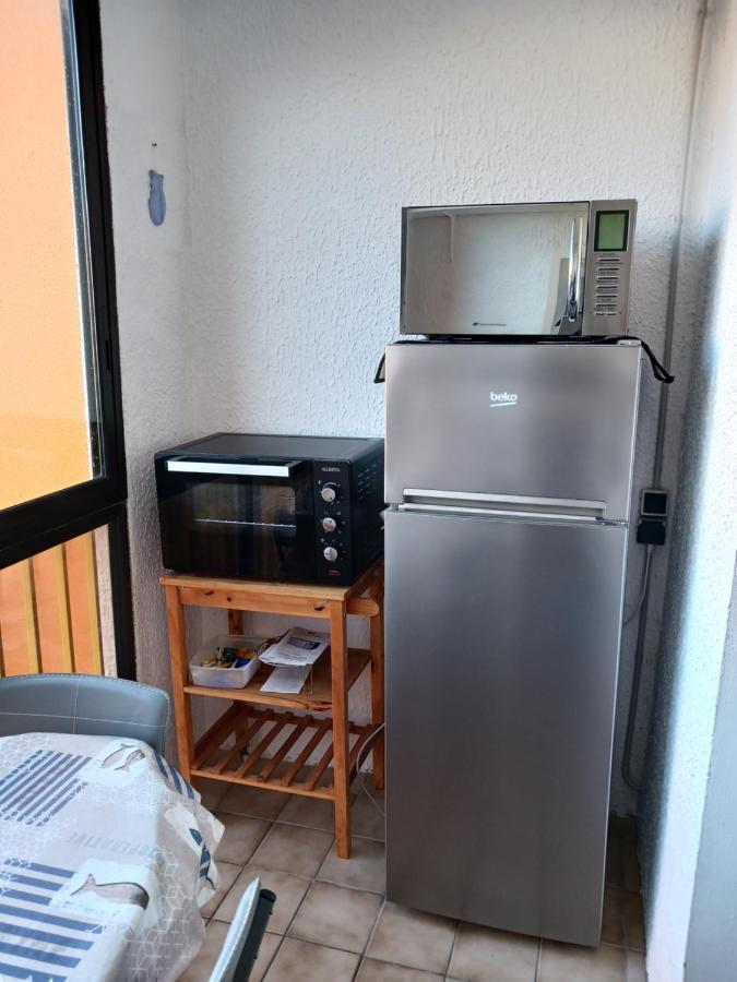 Appartement Vue Mer, Acces Direct Plage, Parking Privatif Le Barcares Ngoại thất bức ảnh